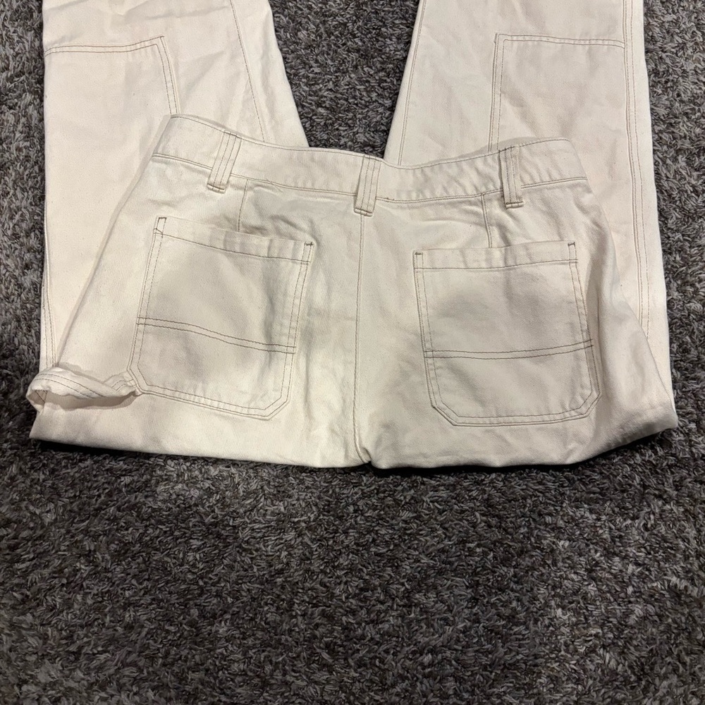 Women’s High Rise Straight Casual Pants - Picture 2 of 9